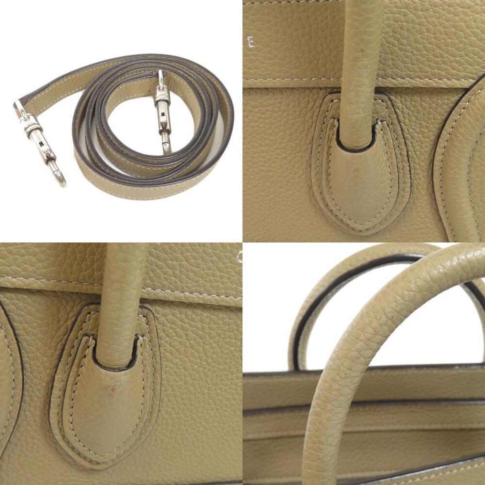 Celine Luggage Leather 2way Handbag Calfskin - Picture 8 of 11